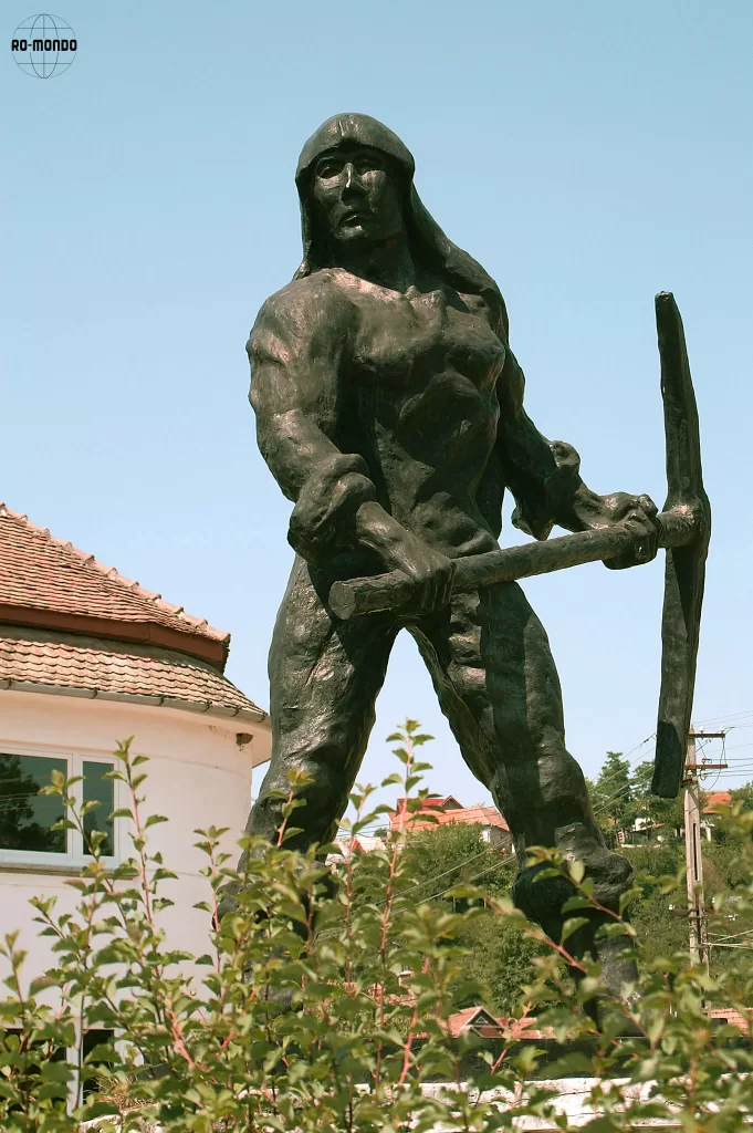 Statuia Minerului, Ocna Sibiului