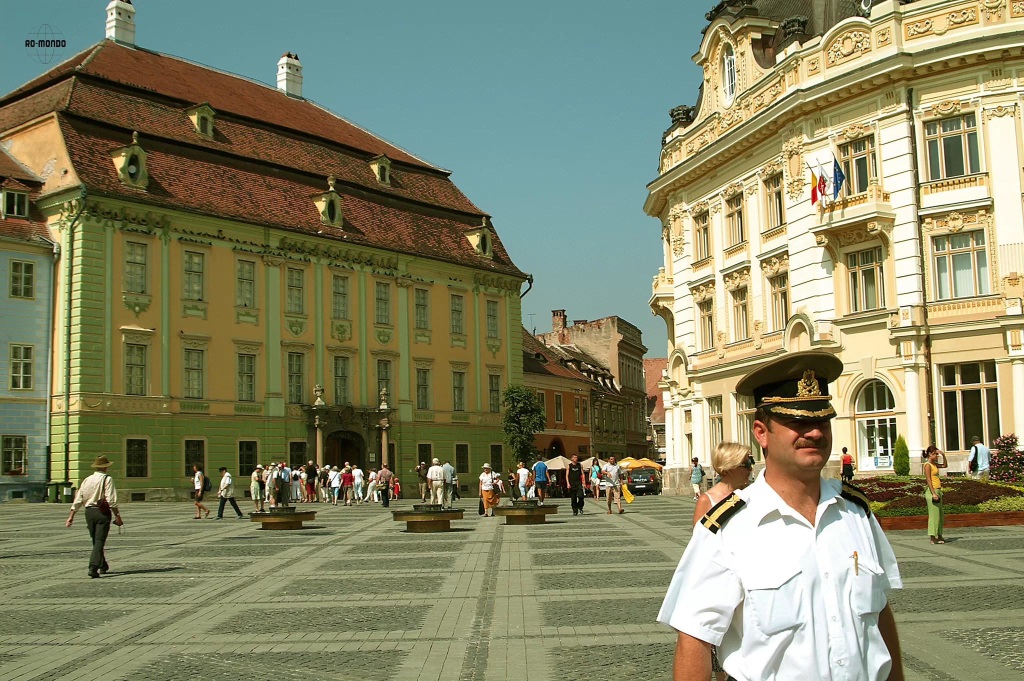 Piața Mare din Sibiu, august 2006